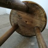 Tripod wooden stool