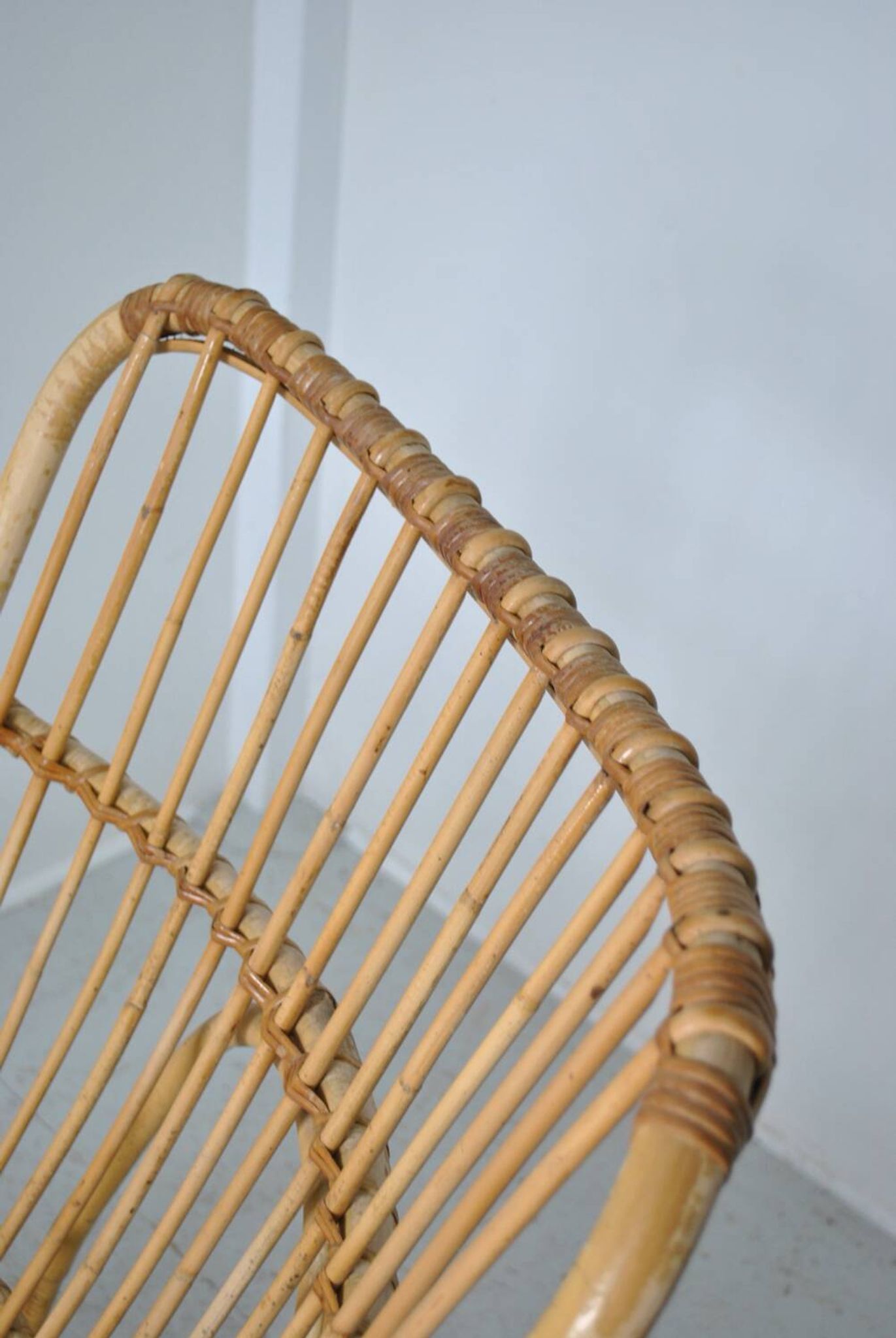 Rattan armchair 1960