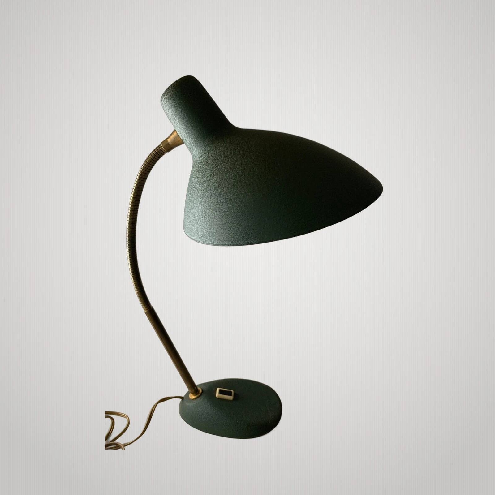 Vintage desk lamp 1950s jean boris lacroix