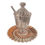 Baccarat crystal mustard