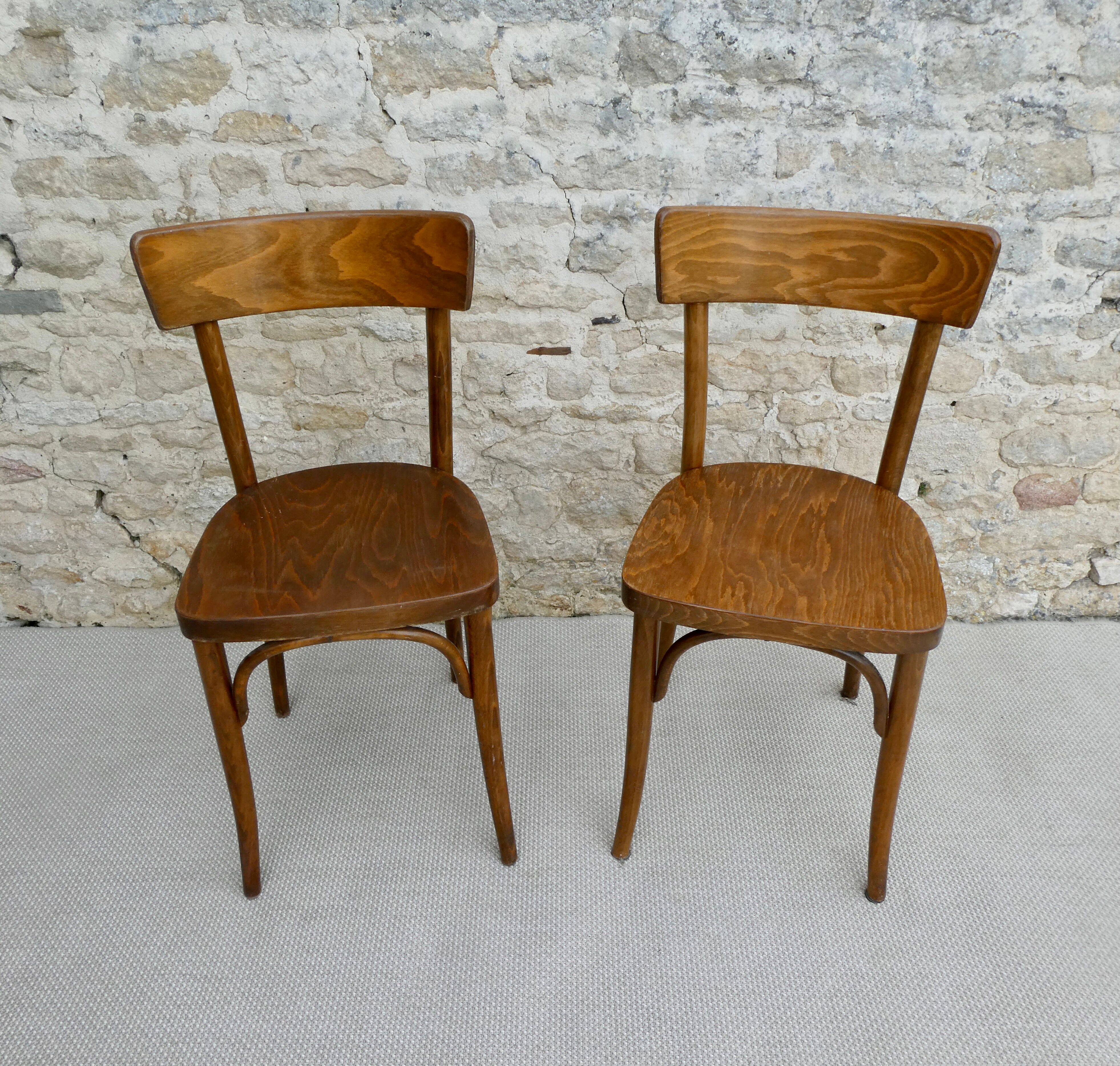 Pair of chairs bistrot Thonet