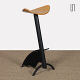 Platform bar stool by Maurizio Peregalli for Zeus, 1980