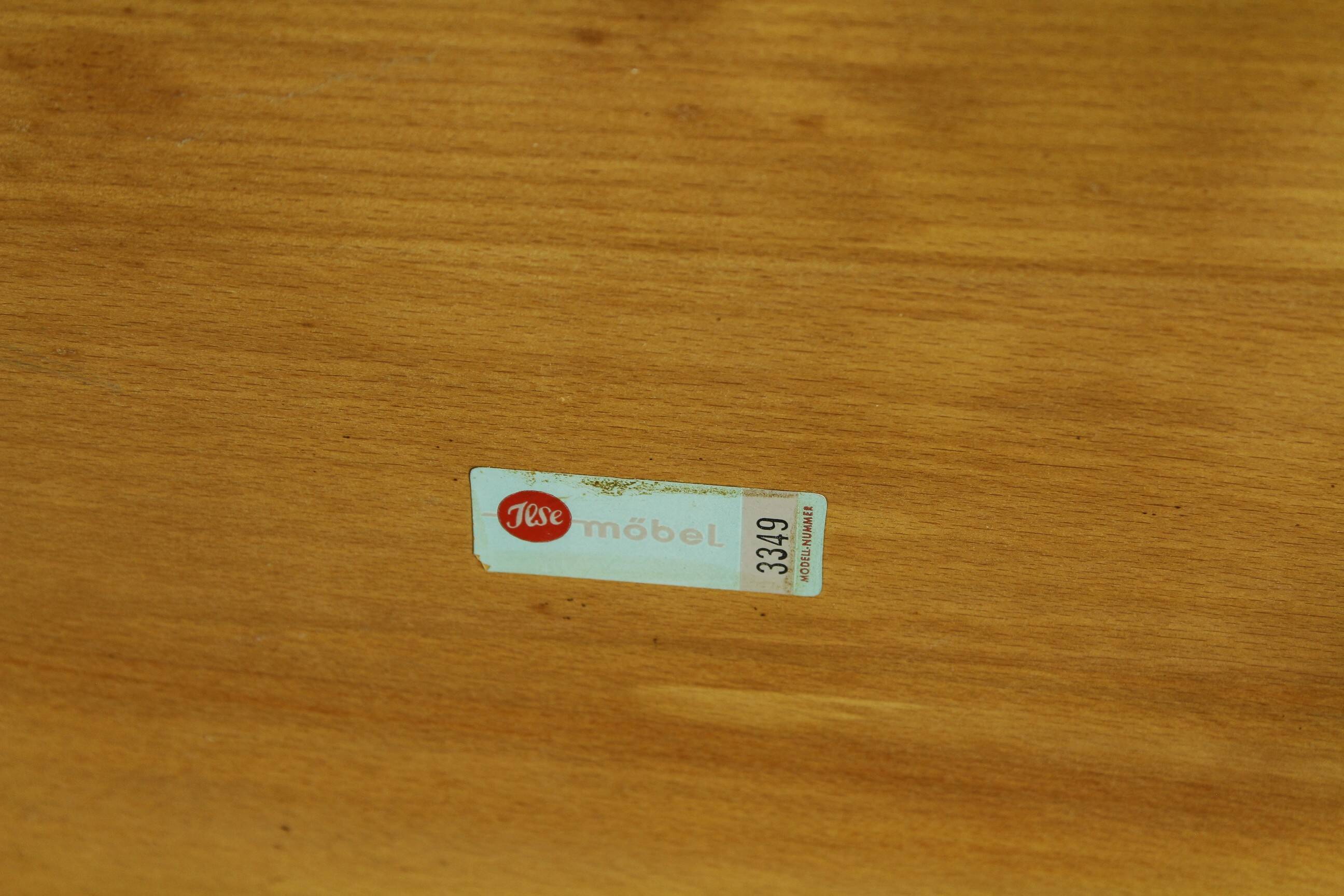 Teak coffee table by Ilse Möbel, 1960s