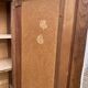 Vintage wardrobe with one door