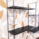 Wall-mounted metal shelf, 1960