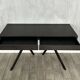 Brown wooden desk made
