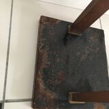 Granite perspex totem lamp