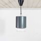 Willa suspension lamp in glass and metal