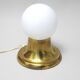 Brass lamp Light Ball Achille and Pier Giacomo Castiglioni Flos