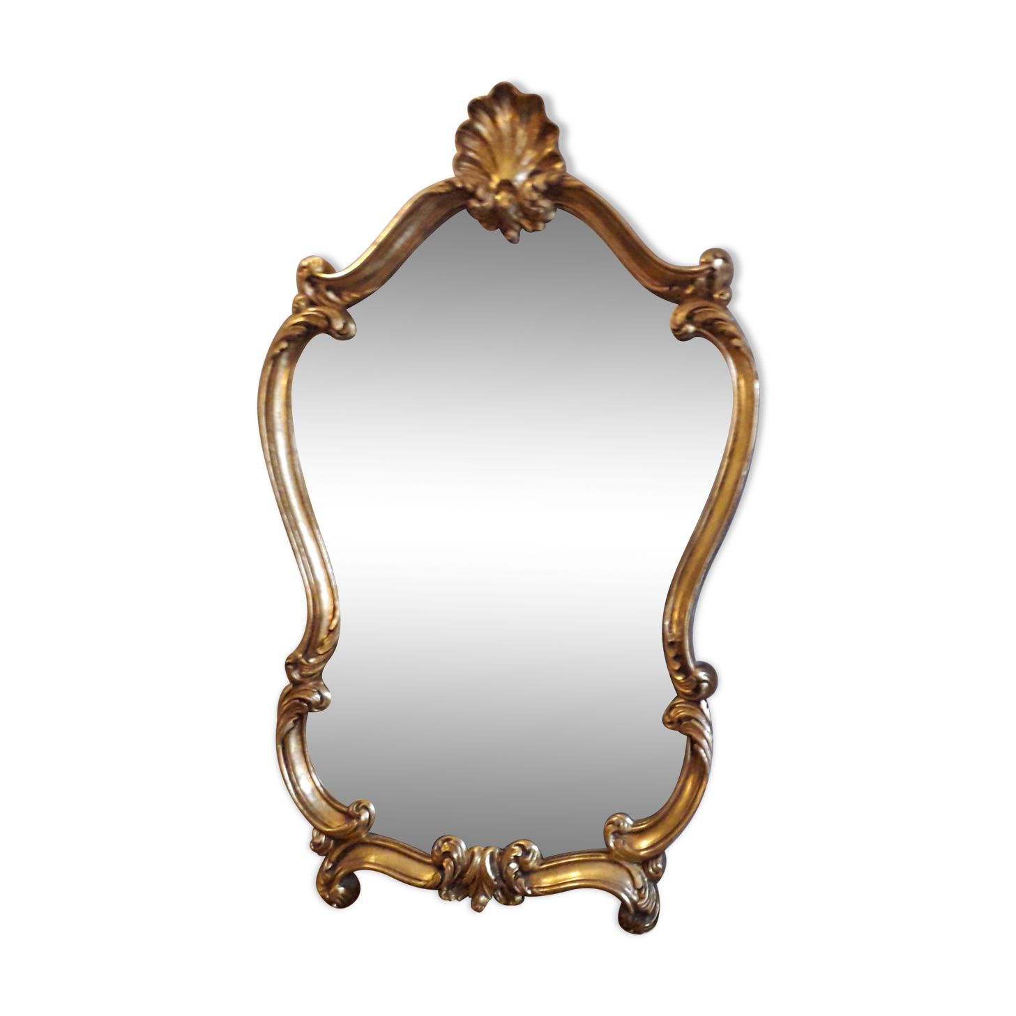 Baroque style gilded mirror