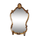 Baroque style gilded mirror