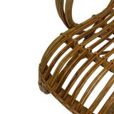 Vintage Rattan Sofa Belse 8 Design 1960s Rohe Noordwolde