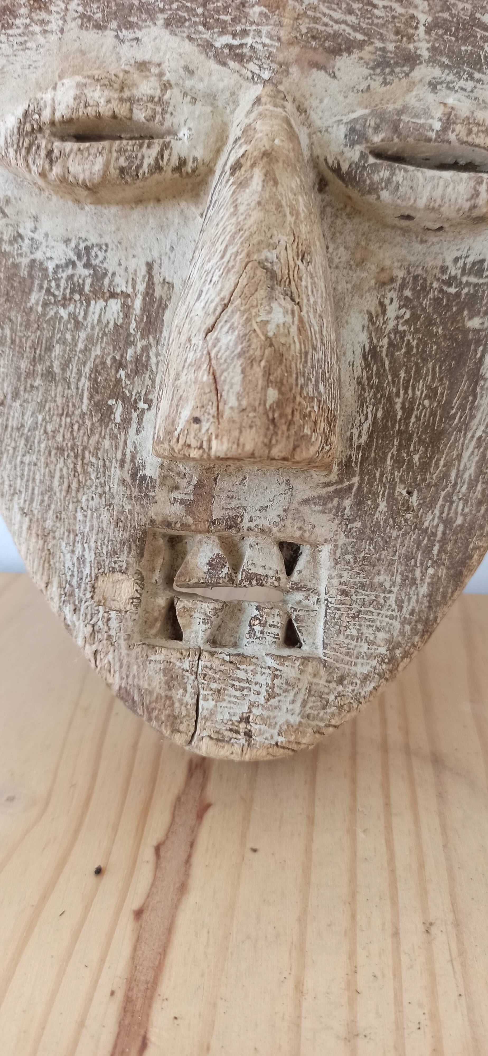 Lega mask from DR Congo - African tribal art