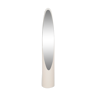 White Roger Lecal for Chabrieres and Co "Lipstick" mirror, France 1970's
