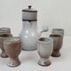 Ratilly / Pierlot stoneware coffee pot