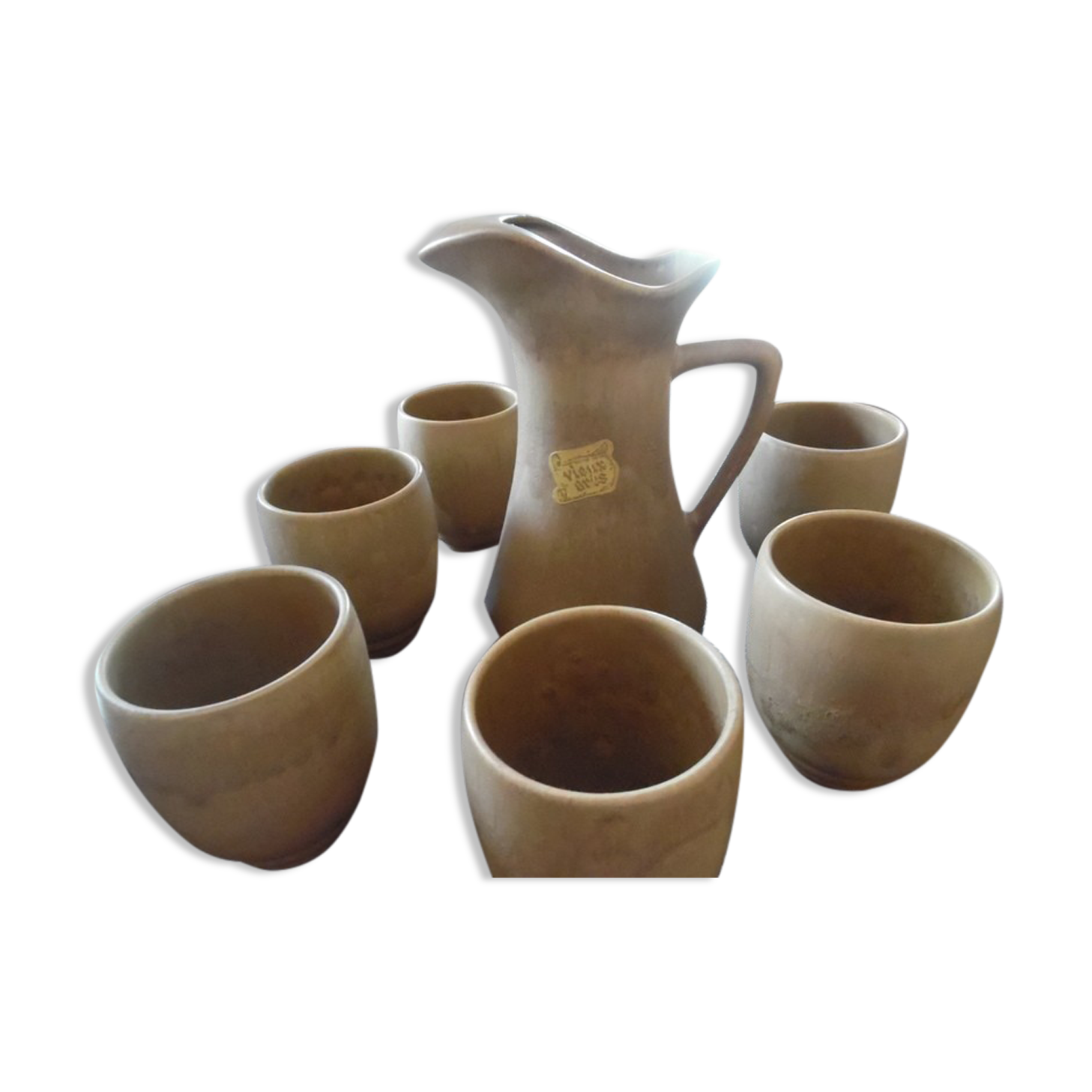 7 pieces sandstone service