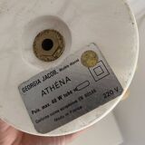 Vintage 1970s table lamp Athéna Georgia Jacob - 56 cm