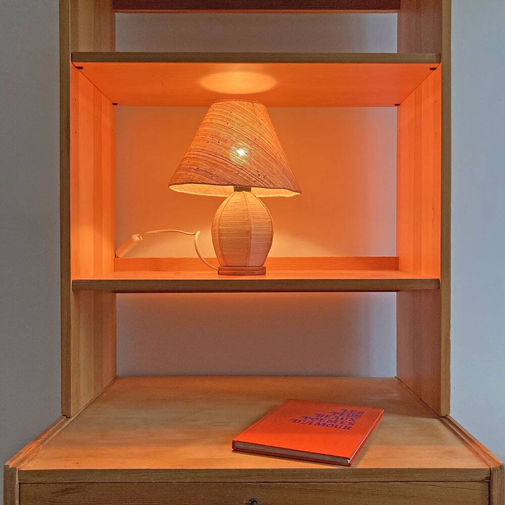 Bibliothèque pin massif