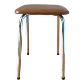 Tabouret Skaï marron