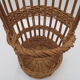 Old baguette basket, wicker bakery