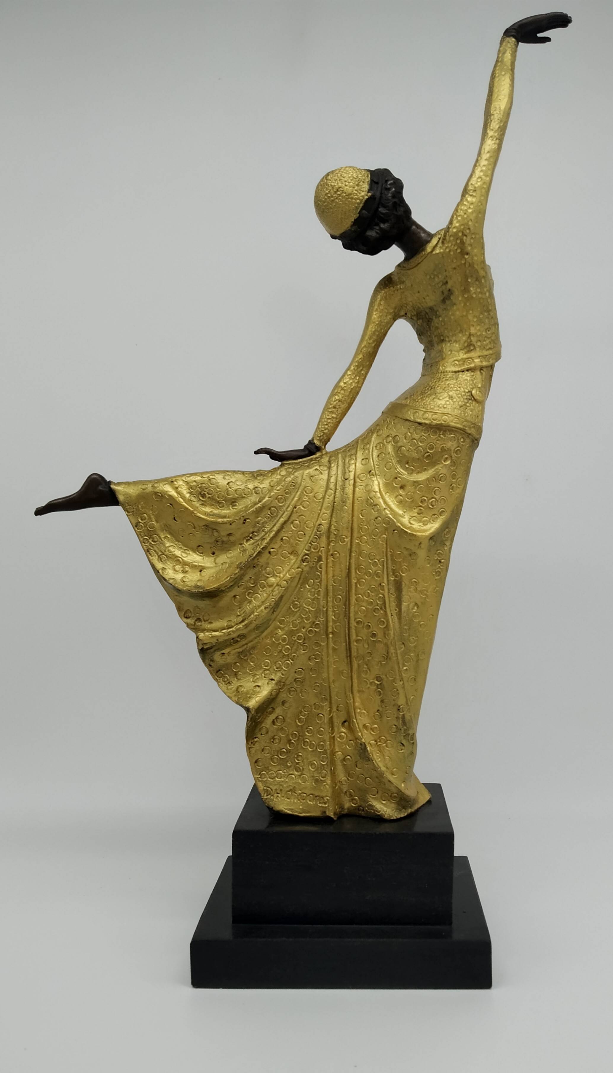 Demeter Chiparus - Bronze à double patine