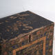 Antique chest painted in pine wood – China, around 1900