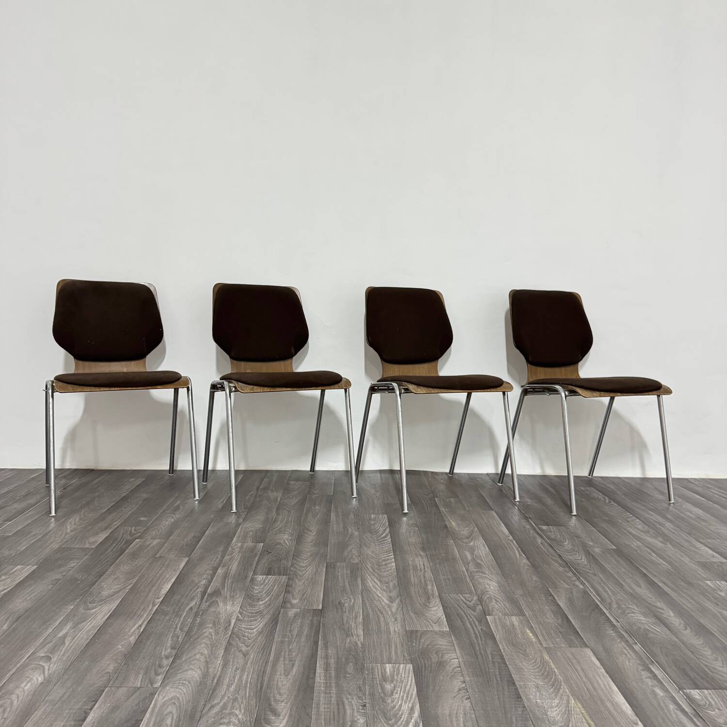 Carlo Ratti Style Set Da Pranzo 4 Sedie Design Modernariato Anni ‘70