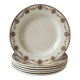 6 deep plates Léon Graves Clairefontaine