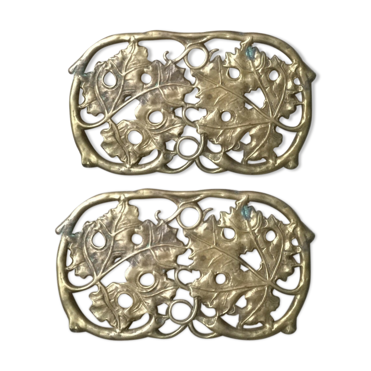 Pair of vintage flat bottoms