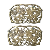 Pair of vintage flat bottoms