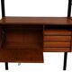 Poul Cadovius Royal wall system 2 Cabinets 6 shelves 1960s