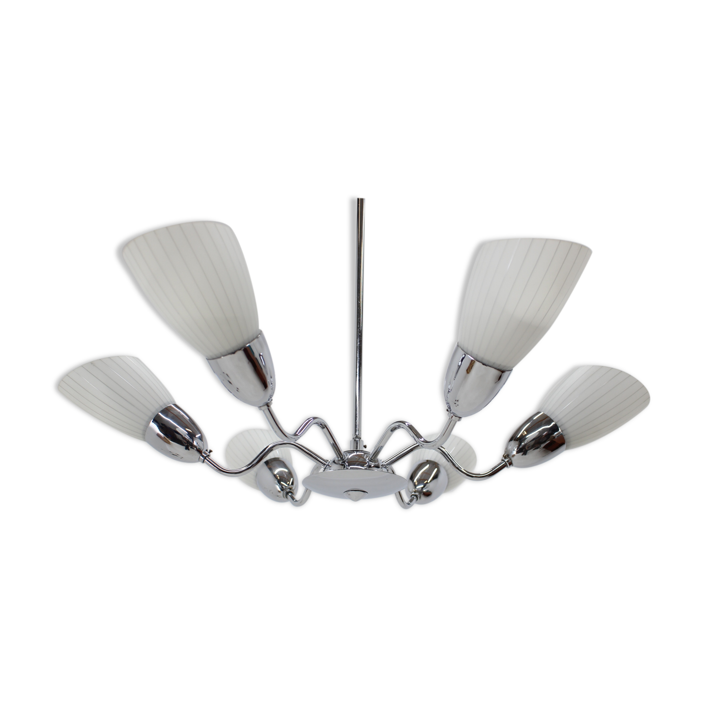 Mid-century chandelier/ Elektroinstala Děčín, 1960´s.