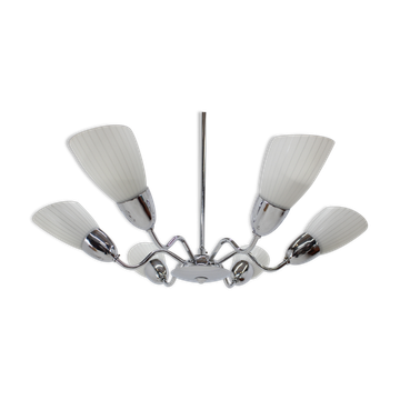 Mid-century chandelier/ Elektroinstala Děčín, 1960´s.