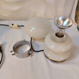 Glass Mushroom Table Lamp