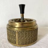 Roulette Ashtray Schleuderascher ashtray in brass