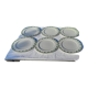6 assiettes plates en porcelaine de Limoges Guy Degrenne modèle Corynthe diam 26 5 cm jamais servies