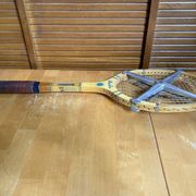 Vintage Tennis Racket GAUTHIER Miss Go Wood + Cover + Zephyr Vinta