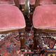 Suite de 8 chaises anglaises en acajou de style Victorien
