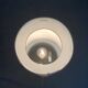 Lampe sur pied cône italienne postmoderne d'Emporium