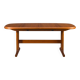 Table à manger extensible en teck de style danois de Glostrup, années 1960