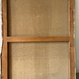 Bouquet of flowers on an entablature, signed