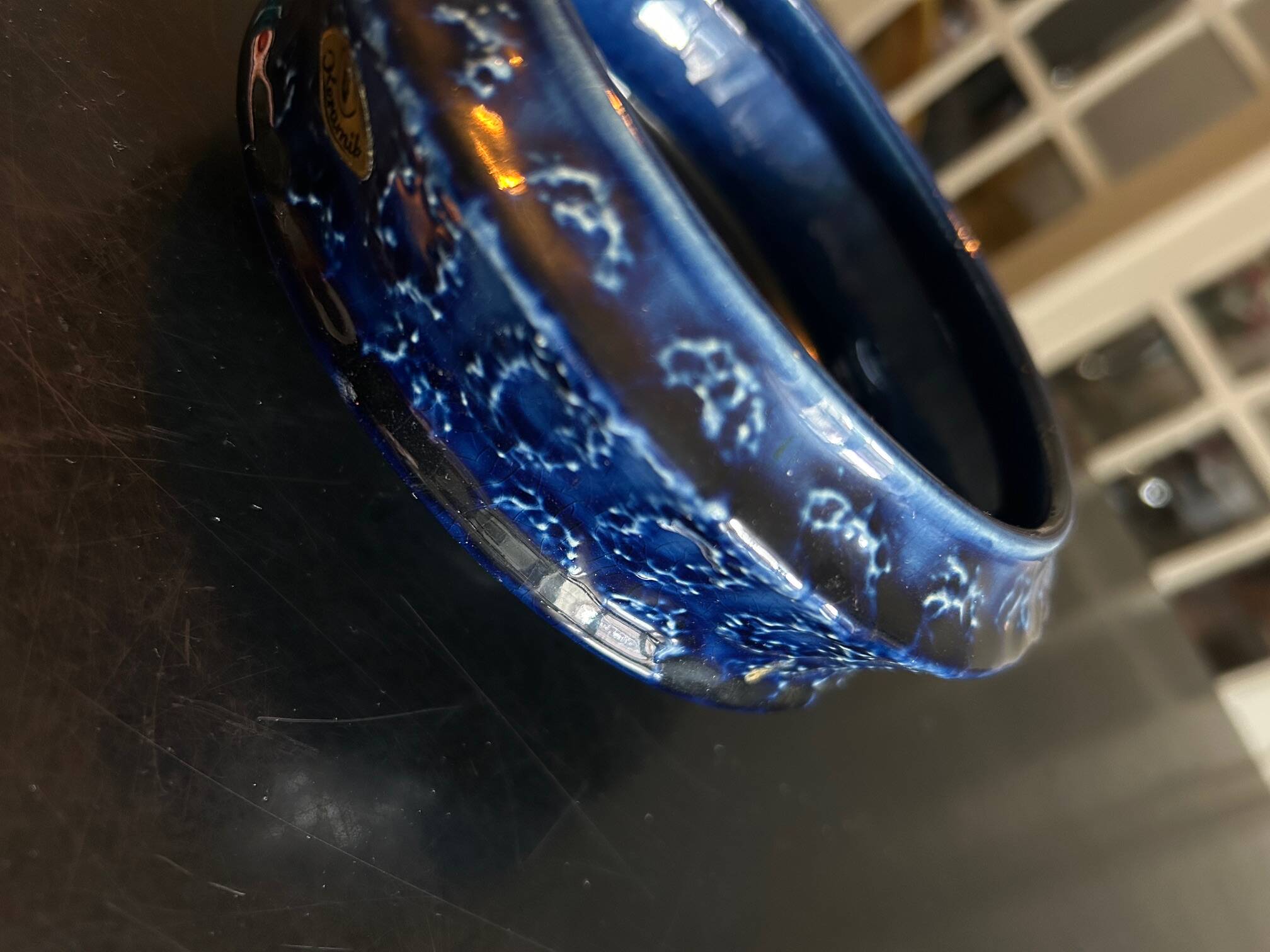 West Germany ceramic pot or pocket emptier