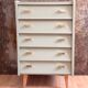 1940s green Luxembourg chest of drawers