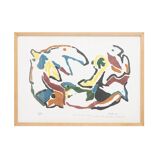 Ansgar Elde, Il Bostrico, 1990s, monotype print and woodcut