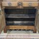 19th century Breton 4-door chestnut sideboard