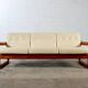 Canapé 3 places vintage en teck, design danois du milieu du siècle, style scandinave des années 70