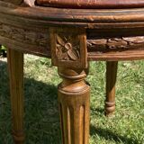 Walnut chair - Louis XVI style canage