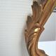 Mirror rocaille gilded ice saint-gobain vintage