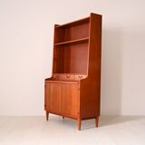Mahogany bookcase with storage space