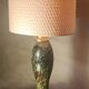 Lumica house lamp, willy rizzo 1960-70, luxury ceramic 61x31.